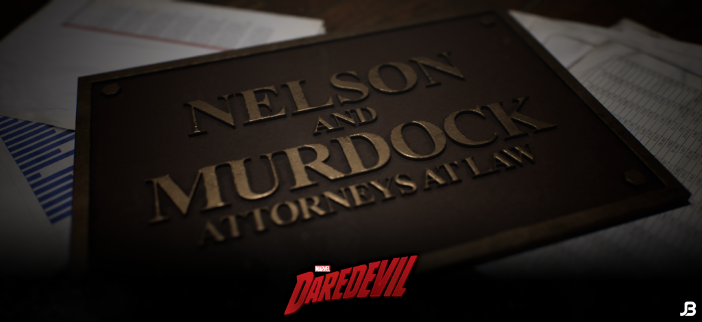 Jesper van den Boogert - Nelson & Murdock Attorney's At Law Sign [Daredevil Netflix]